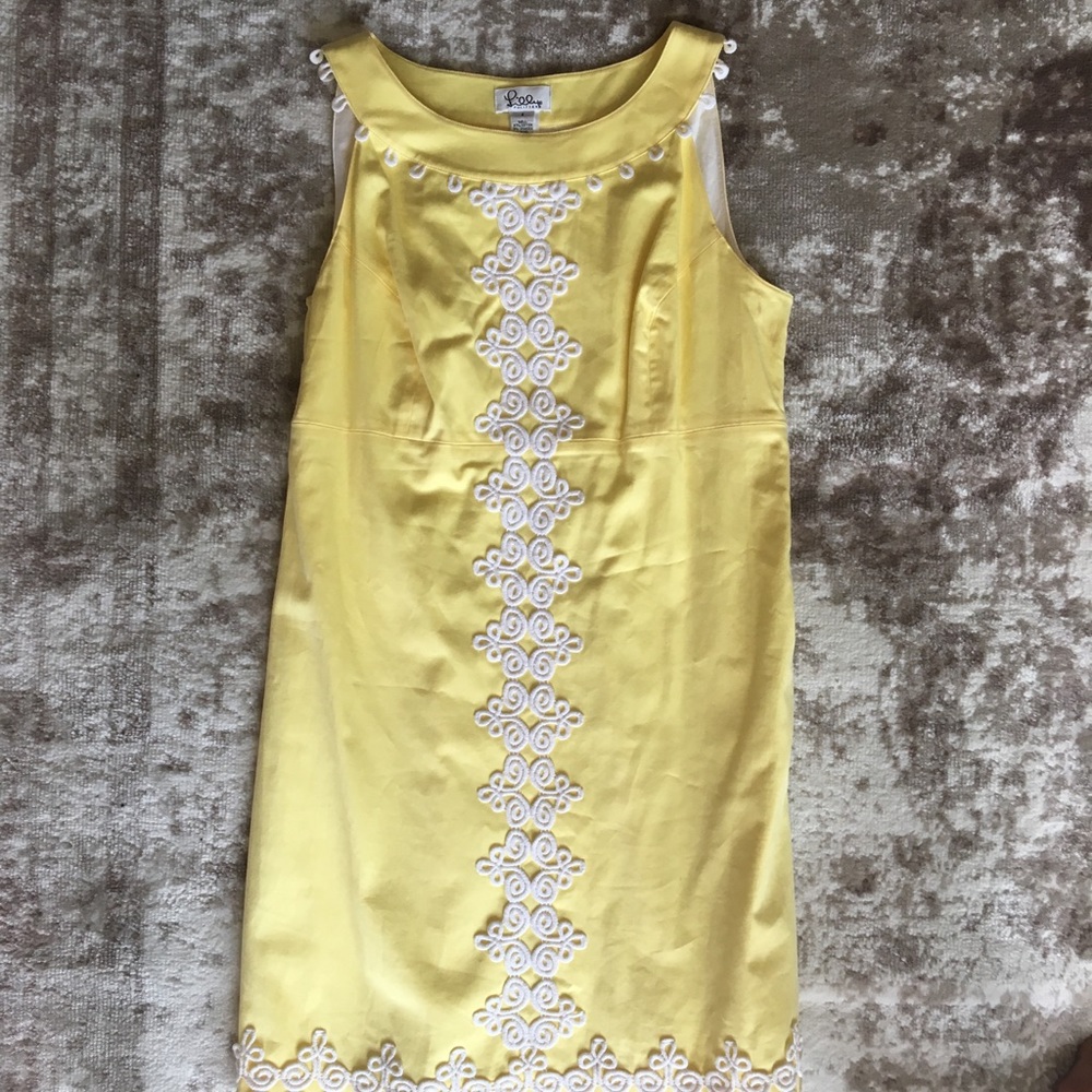 Yellow Lily Pulitzer dress